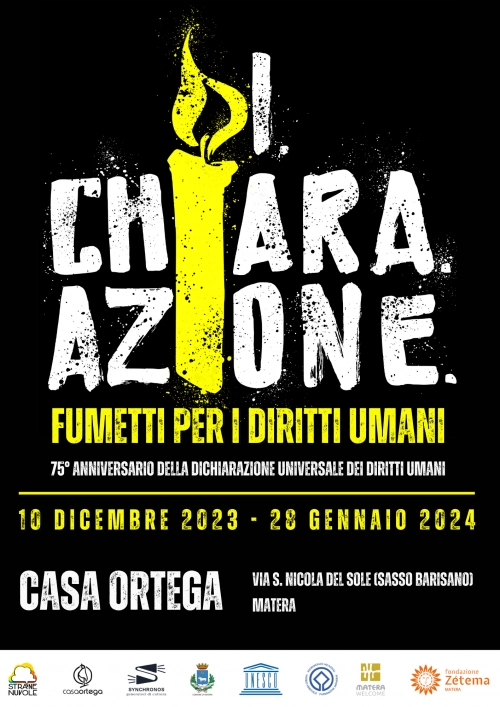 Locandina DiChiaraAzione - Comics for human rights